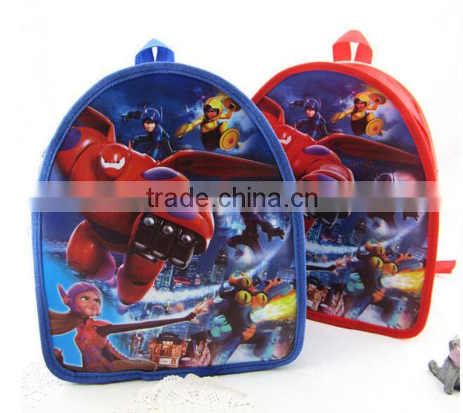 wholesale cute non woven frozen cartoon kids children school backpack