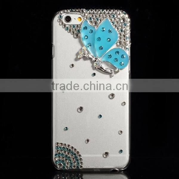 New style professional rhinestone case for apple for iphone 6