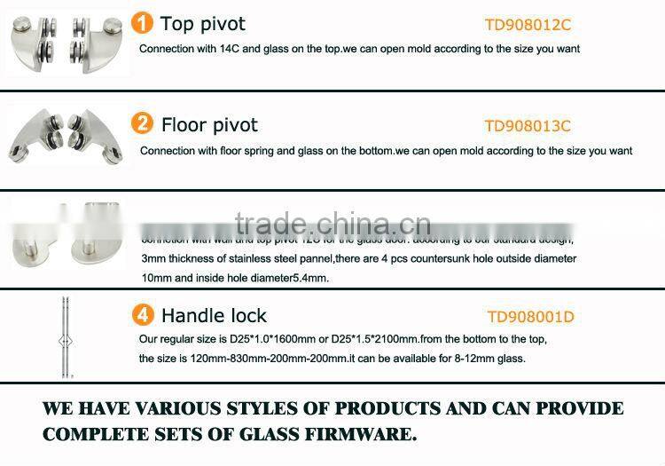 High grade easy cleaning Modern and Luxury double swing door