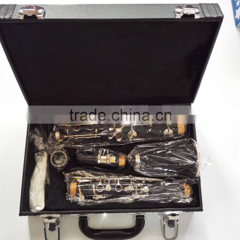 17 key Bb ebony body clarinet