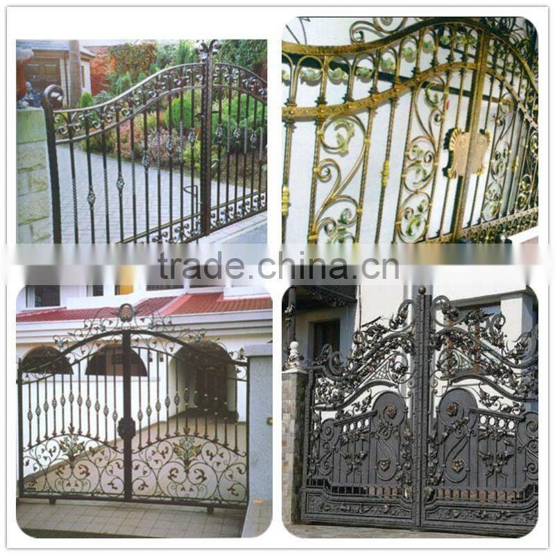 2016 hot sale new design iron gate,house gate designs