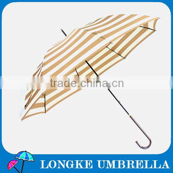 different size of stripe straight umbrellas