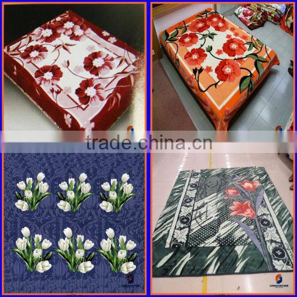 bed sheet acrylic blanket