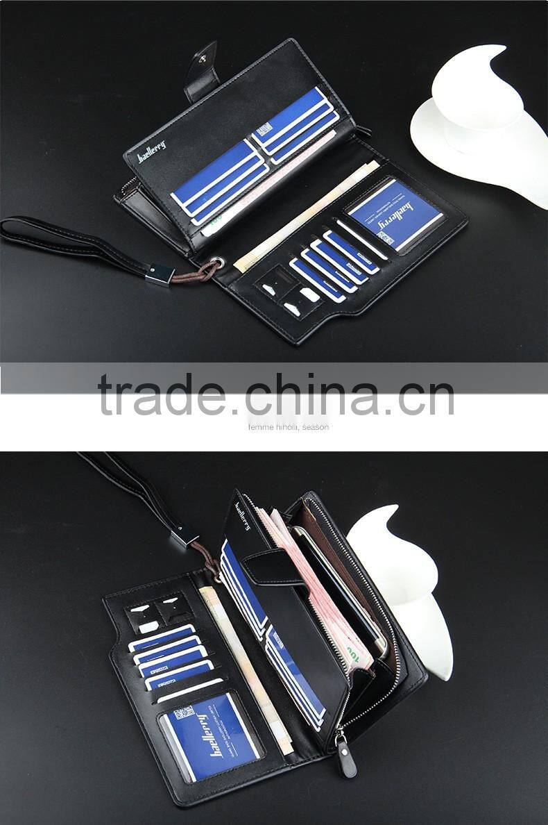 Fashion Brand Wallets For Men Business with baellerry brand