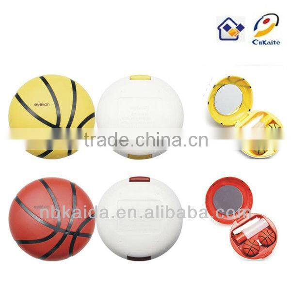 basketball lens case wholesale contact lens box