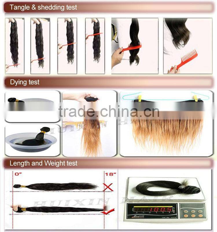 Russian Hair Weaving Soft No Shedding Human Hair Bundles
