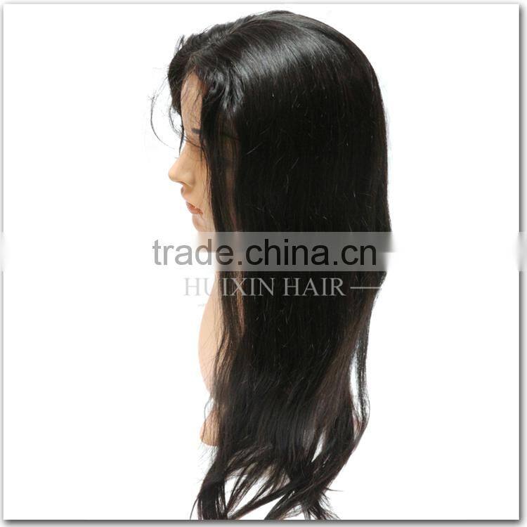 Hair factory can be dyed straight 22 inch virgin peruvian full lace wig