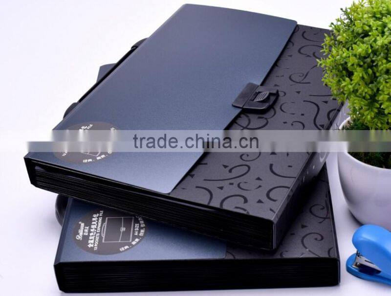 A4/FC Plastic product expanding wallet, pp file folder with 13pockets,high quality office statonery