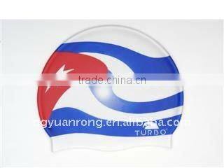 FDA and LFGB standard Funny Silicone Swim Cap