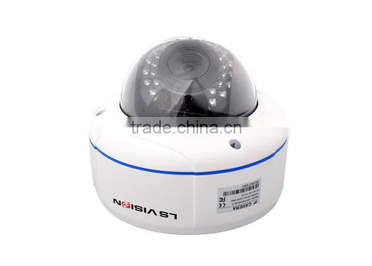 LS VISION 5 Megapixel Waterproof IP 66 p2p Free Mobile IOS and Android Plug and Play Ip Camera