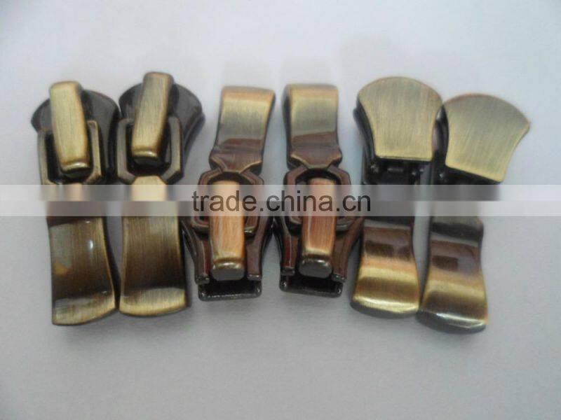 Supply Top Grade 3# Antique Brass Metal Sliders