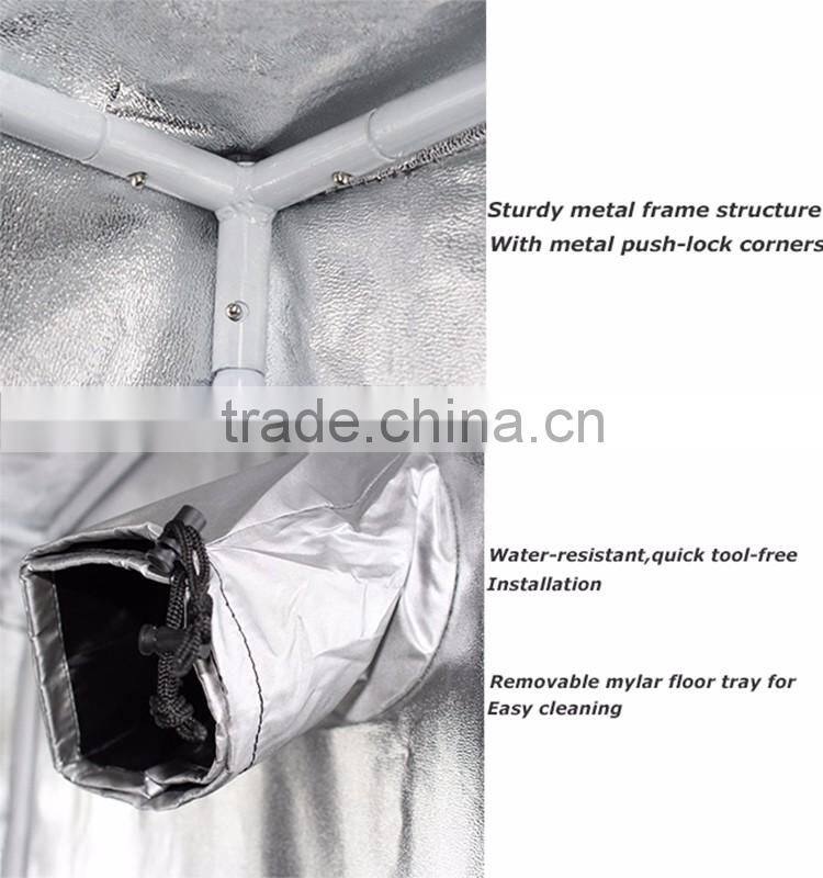 hydroponic supplies 600D Mylar Plant Grow Tents