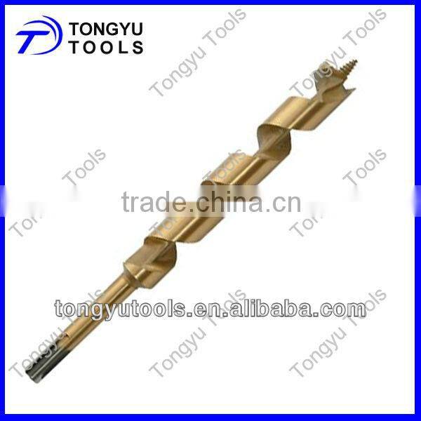 Titanium Coated Wood Auger Drill Bits