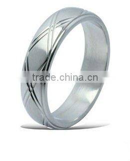 Hot Sell His and Her Classic Stainless Steel Wedding Ring Set Engraving Available!