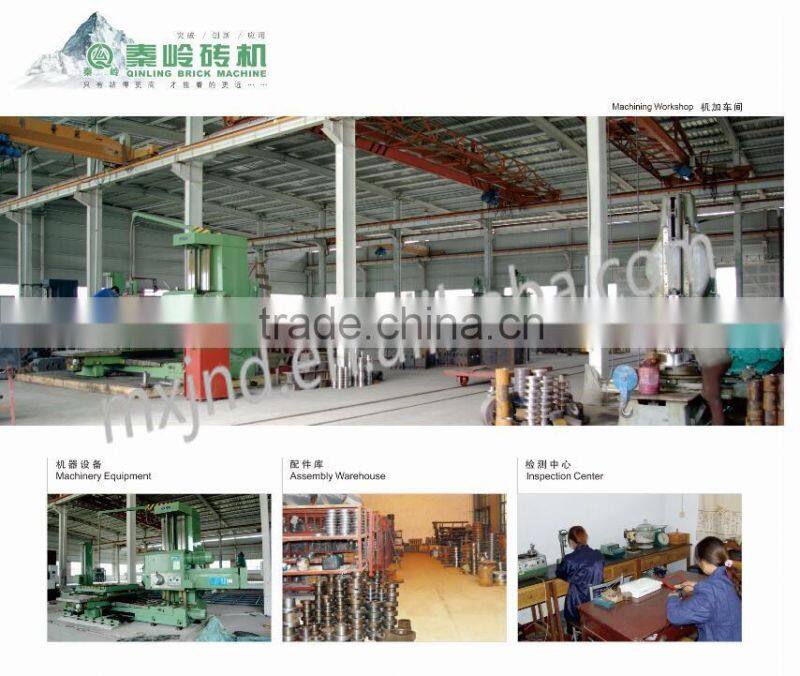 High efficiency double roll crusher with large capacity in brick making machine line