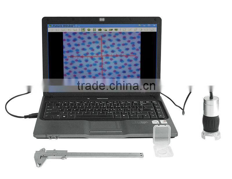 1.3MP portable USB digital microscope equipped with movable reticle