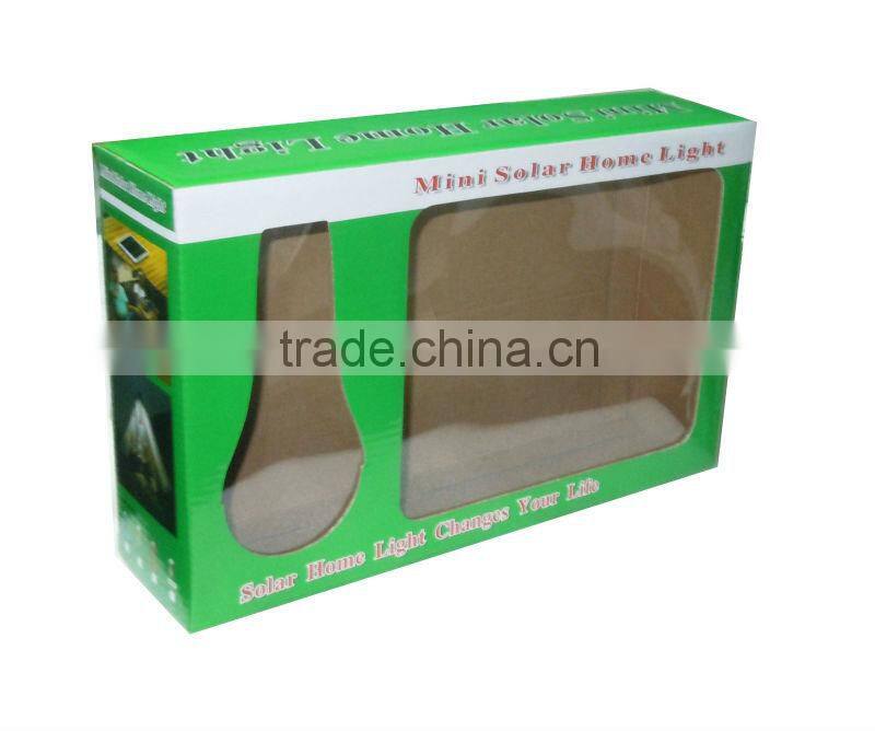 nice design solar camping lantern with cell phone charger