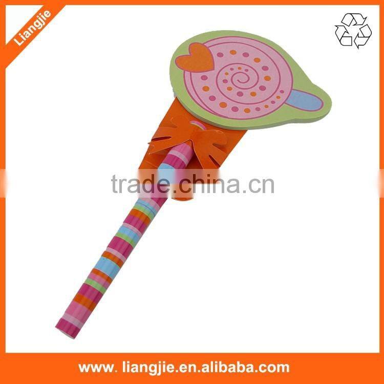 Custom Butterfly shaped sticky notes with pen