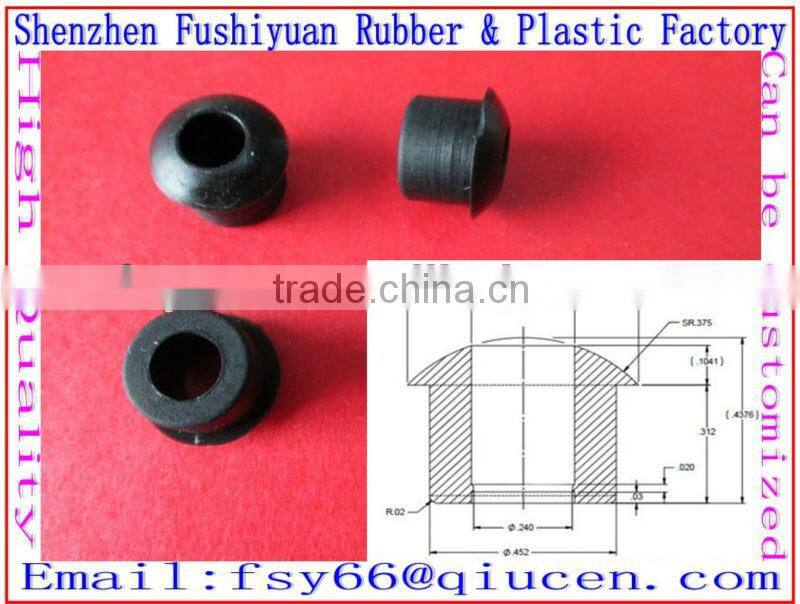 China silicone rubber hole stoppers hole plugs rubber hole plug black rubber hole plugs