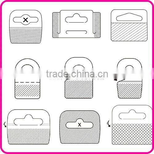 displaying plastic adhesive pet hook in supermarket