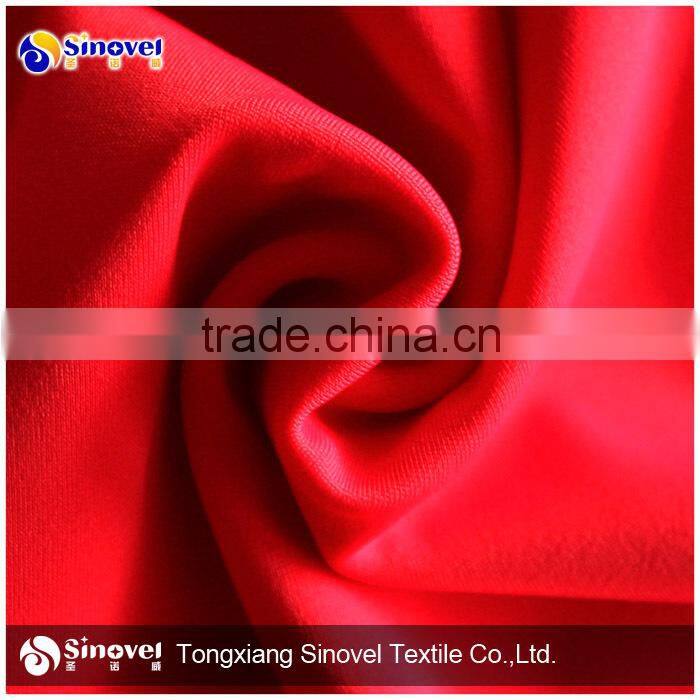 wholesale 100% polyester tricot brushed fabric for mattress