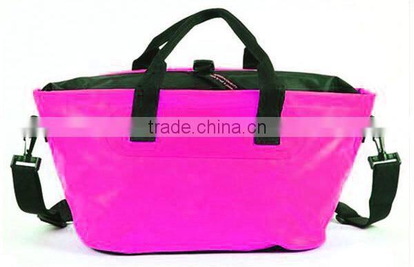 Bright color Tarpaulin Waterproof swimming tote bag