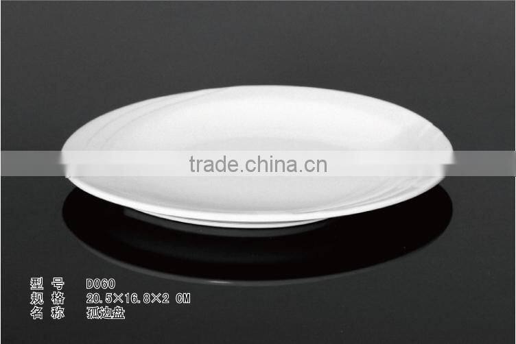 2015 hot selling manufacter wholeasle OEM colorful food 9" plastic custom printed white wholesale melamine plates