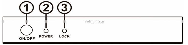 1 in 2 out SDI Splitter Support Cable > 100m , sound quality