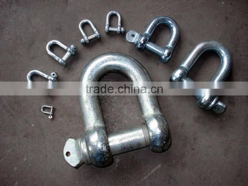 G210 Shackle Screw Pin Chain Shackle clveis pink d shackle
