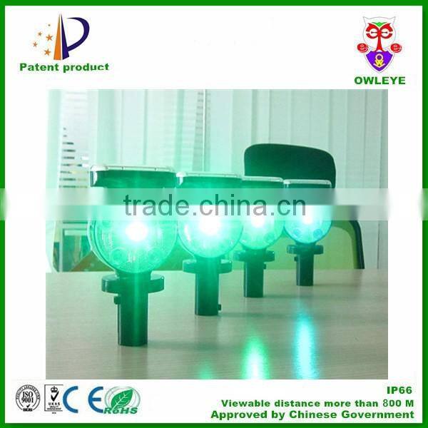 synchronous flash road construction warning light with JJY60 radio signal receiver for safety warning