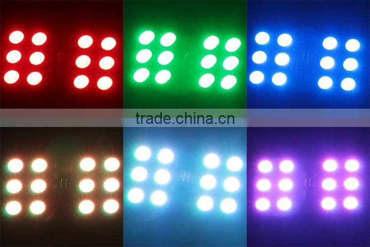 Remote control rgb led light 5050 12SMD 12v led dome light