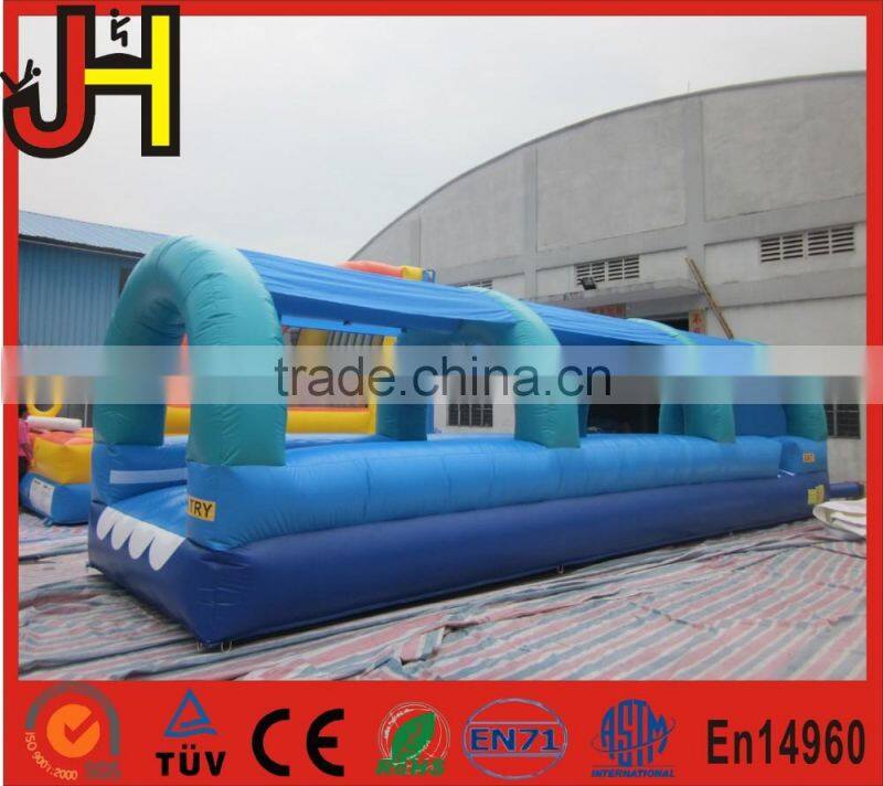 Commercial inflatable slip and slide for adults