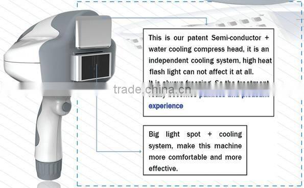 Mini IPL laser hair removal machine home use/Salon