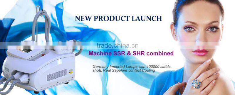 AFT OPT high technology high quality hair removal pigmentation removal SHR IPL beauty equipment