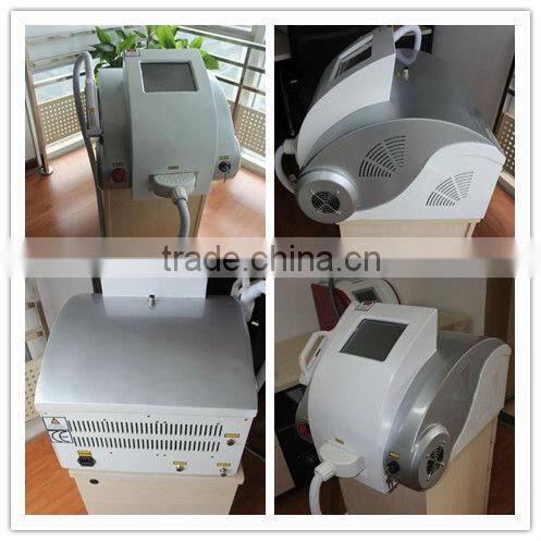 factory wholesale skin tightening e-light with two treatment handles