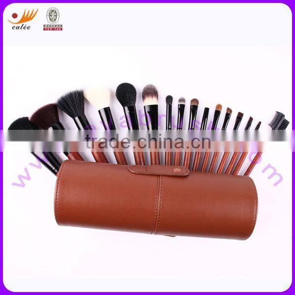 16pcs Good Quality Professional Makeup Brush Set with Cylinder Bag