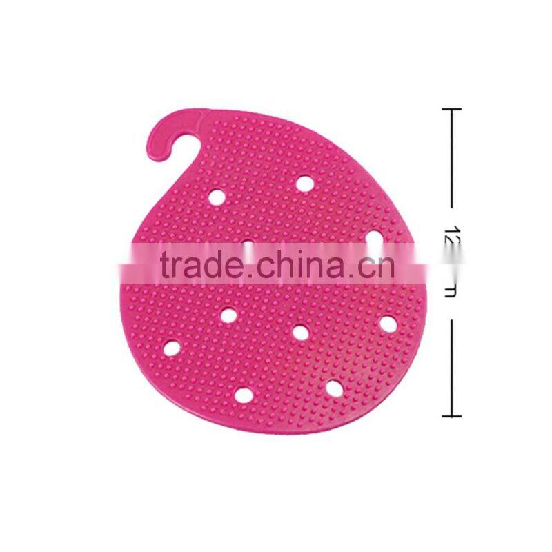 Multifunctional Silicone Kitchen Tool Fruits Vegetables Potatoes Scrubber Protect Cleaning Brush