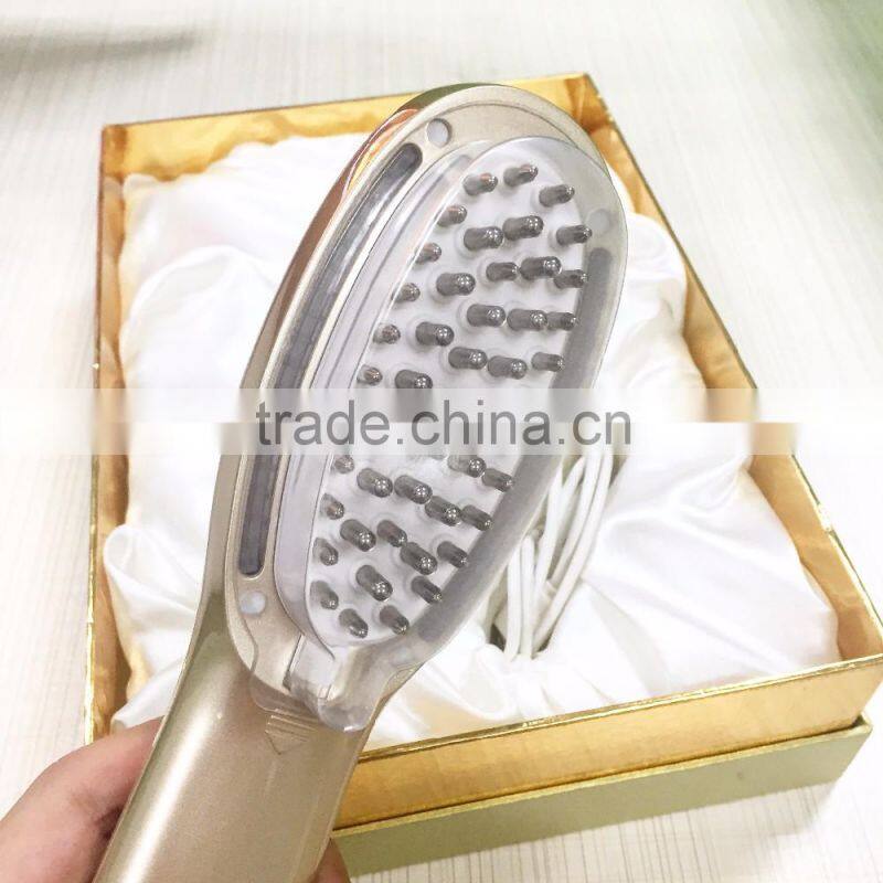 hair loss infrared comb mustache Care Hair Growth Comb hair straightening brush