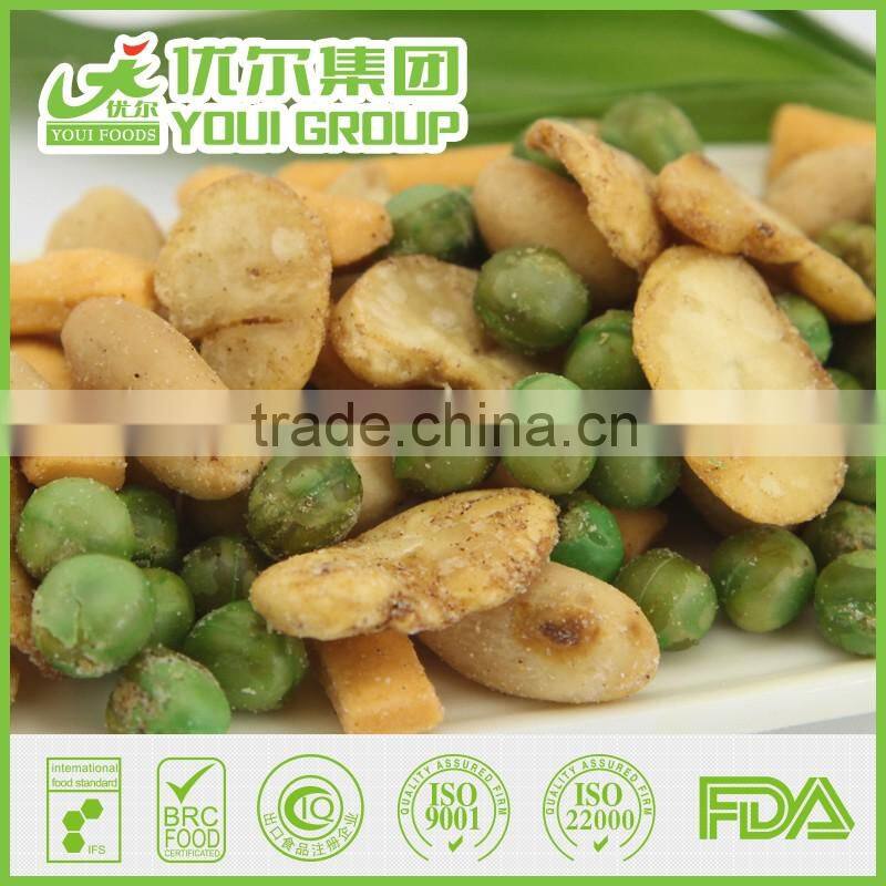 Chilli Flavor Rice Crackers and Coated Peanuts Mix 5a
