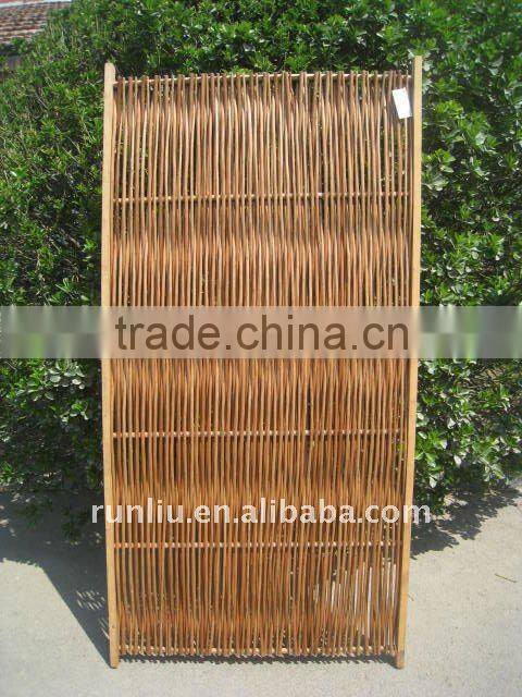 Natural willow screen/panel,wicker screen/panel