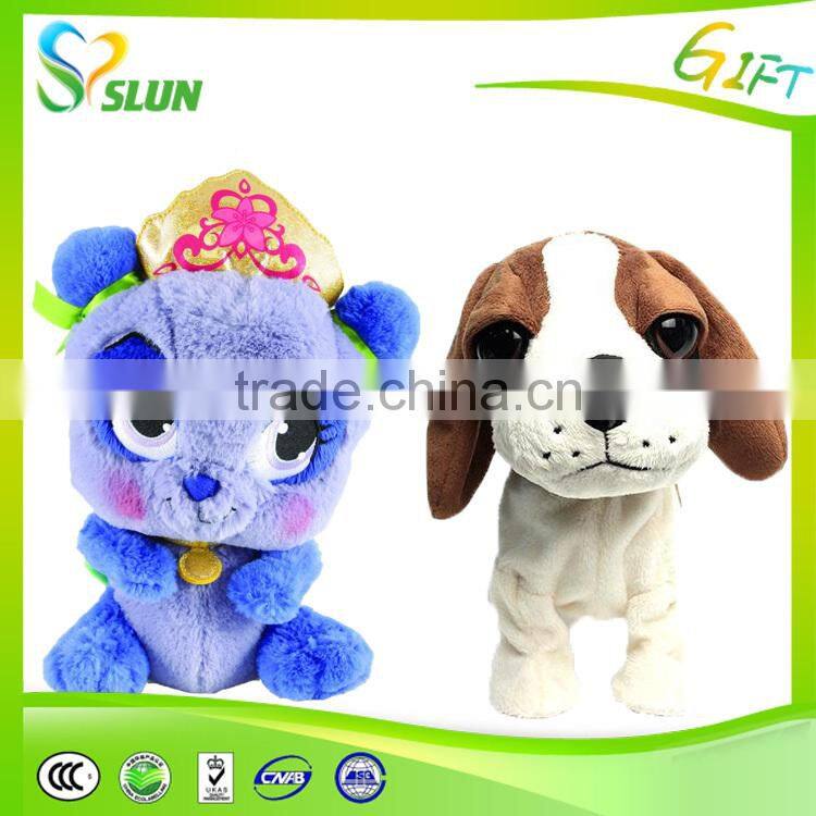 Wholesaler cute plush dog toy stuffed soft plush pet toy
