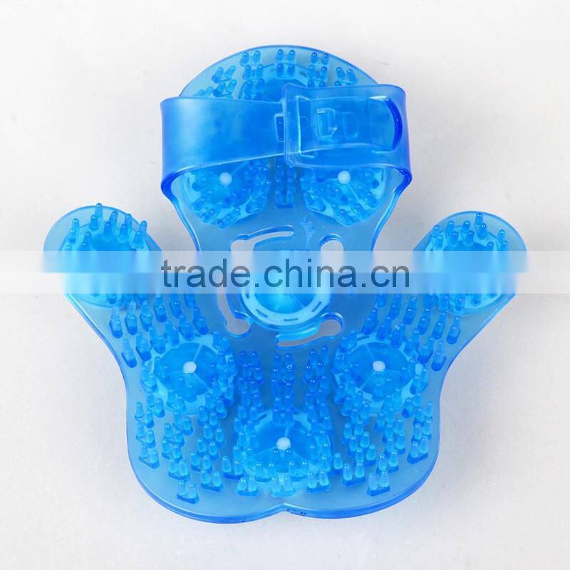 best quanlity cheaper baby care with rolling massage roller can rotated in 3D glove massager