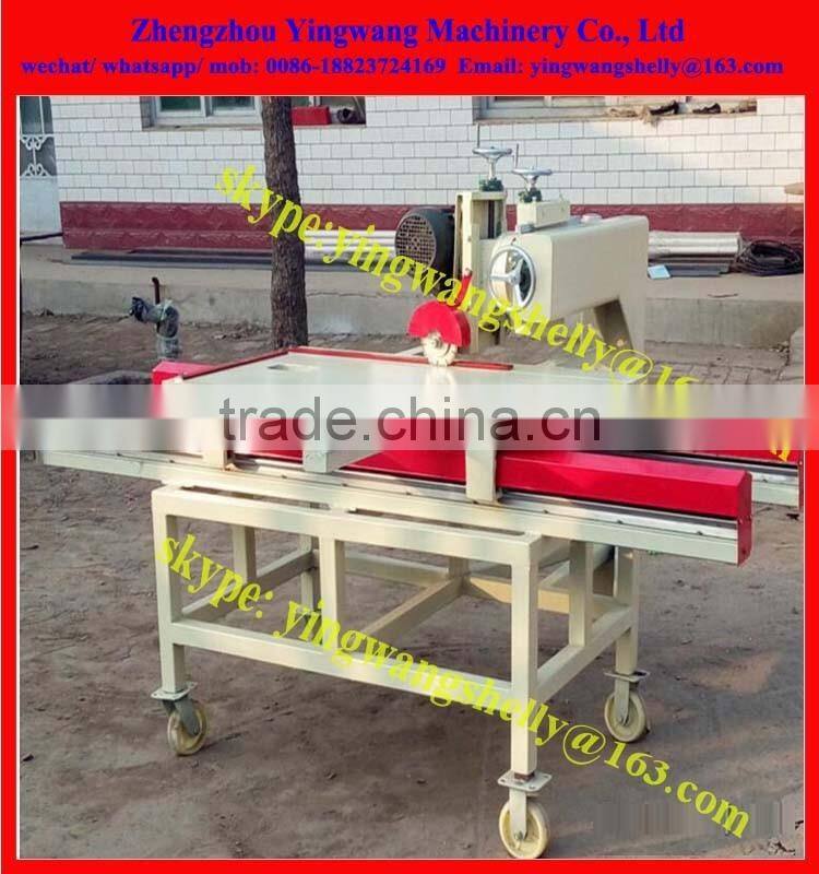 Stone building materials ceramic tile granite marble cement bricks cutting machine