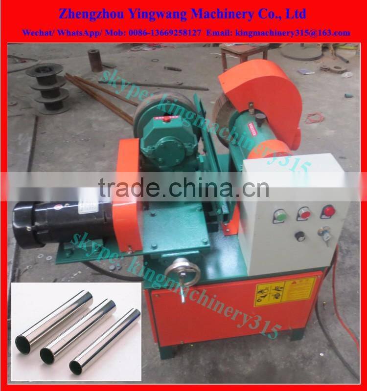 Automatic polishing machine for stainless steel square tube pipe