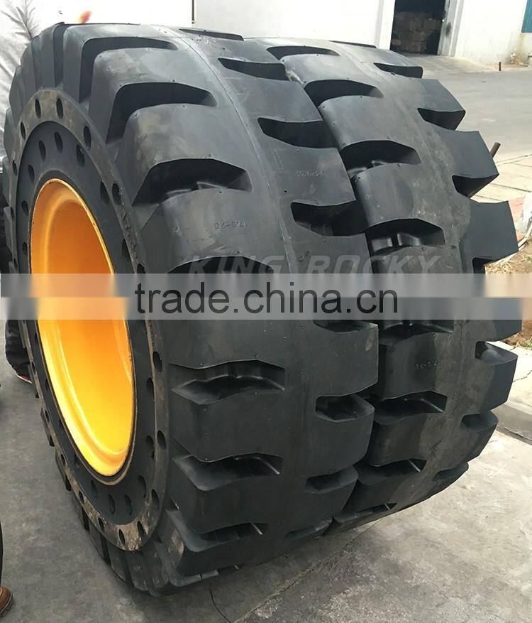 hot sale made in China solid rubber tire 20.5-25 loader tires truck tire