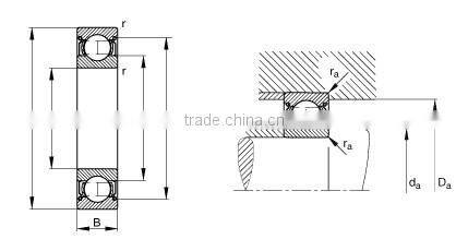 Various Models All Sizes Miniature Ball Bearings 608ZZ