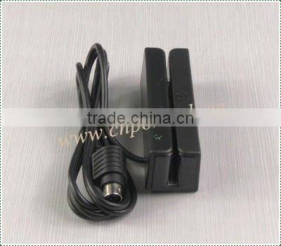 MSR100 2014 Hot sale 3 truck usb magnetic head card reader for access control card