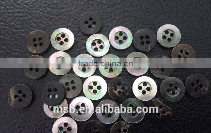 Cheap natural japan akoya shell buttons for shirt cuff