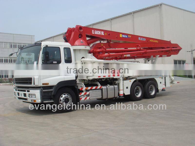 HONGDA High Quality 48m (HOWO) Truck mounted Concrete Pump