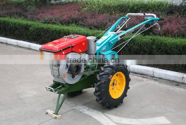 china factory supply 10KW 2wd mini walking agricultural tractor